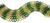 Designer Dragonscale: Chevrons - Greens
