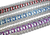 Snakes and Ladders Bracelet - Red and Black