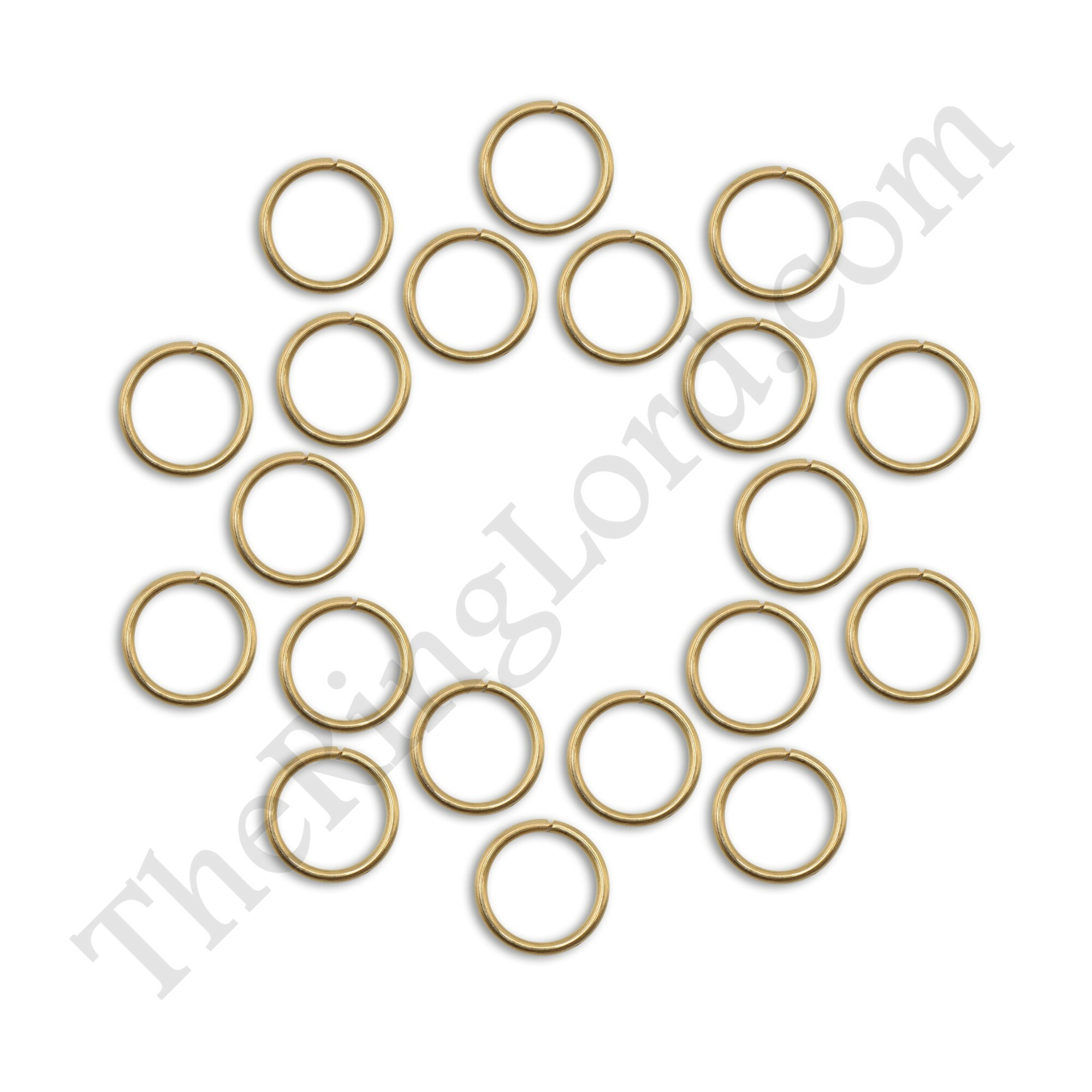 Brass jump rings Manufacturer - Main Cut and Saw Rings