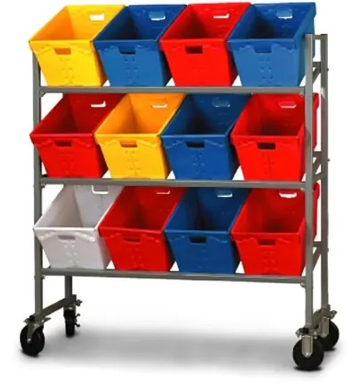 MEDIUM Mail Tote Delivery Cart
