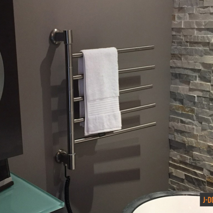 Heated Towel Rack, Swivel