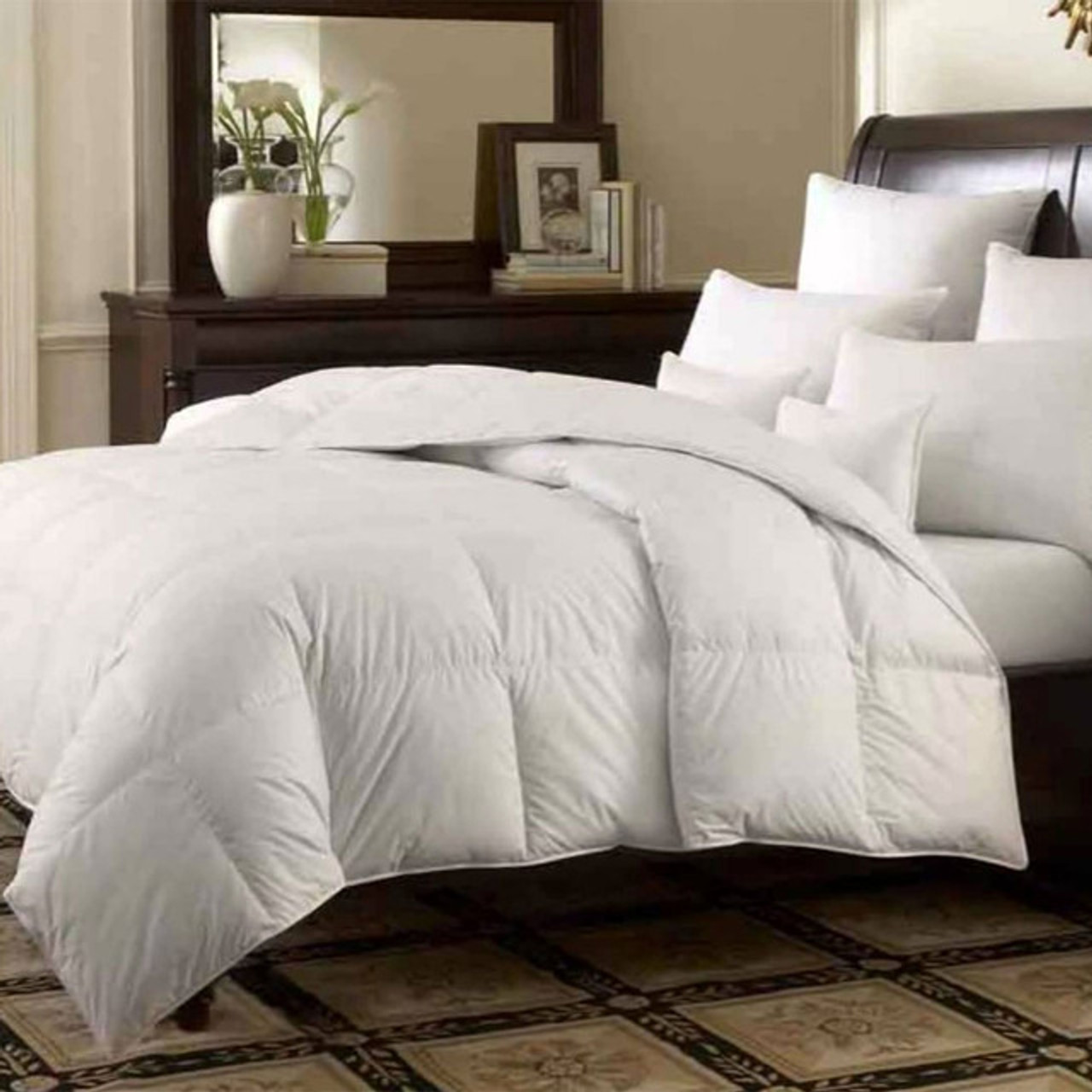 Prima Sera DownAlternative Comforter, Heavy Weight, SewnThrough, 10" Box