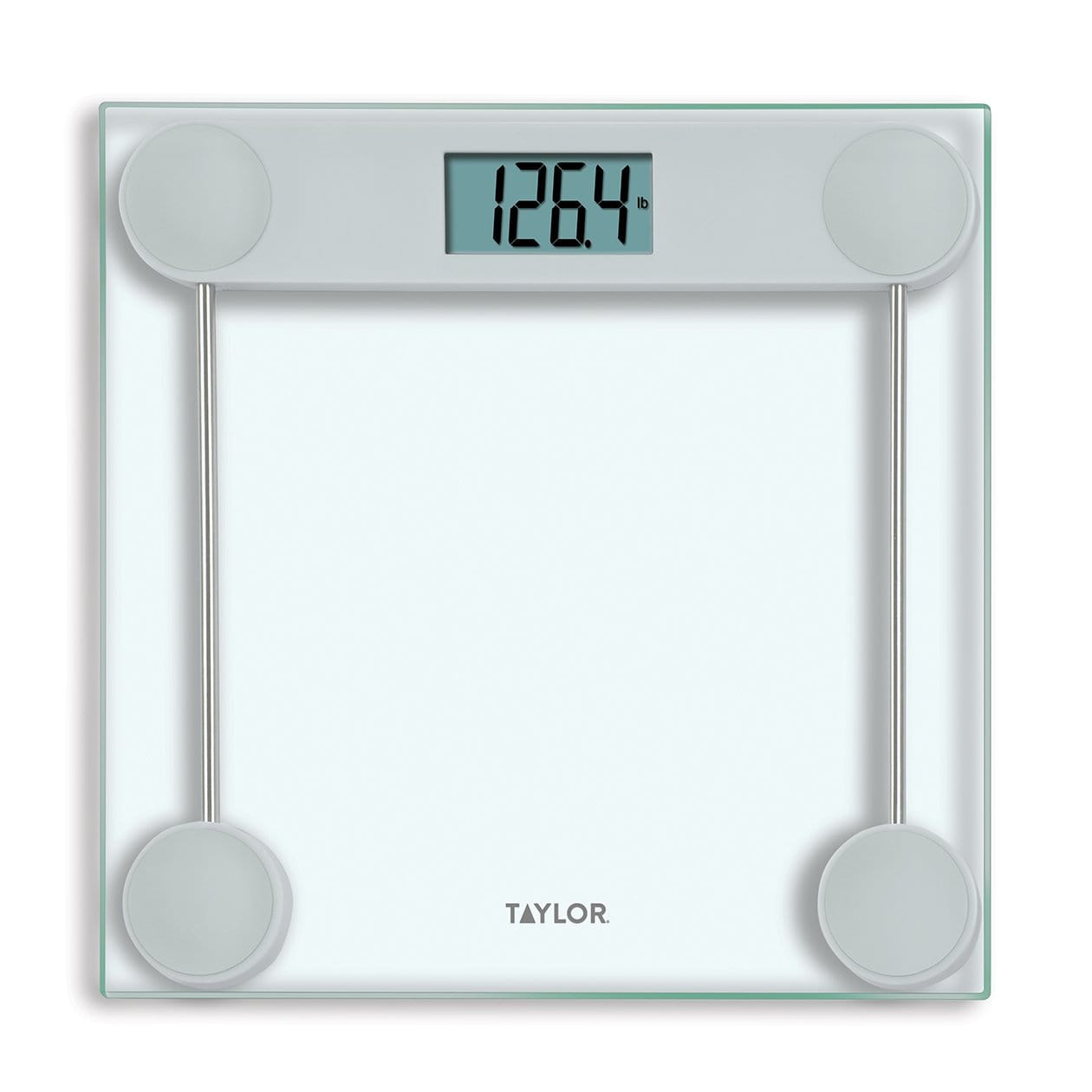 Digital Bathroom Scale with Metal Accents