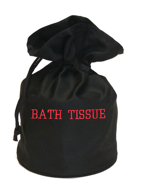 Bath Tissue Bag, Black