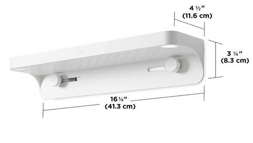 Flex Sure-Lock Shelf White