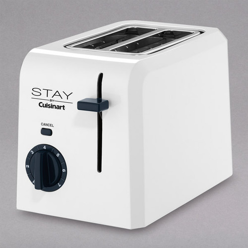 STAY by Cuisinart® 2-Slice Toaster, White
