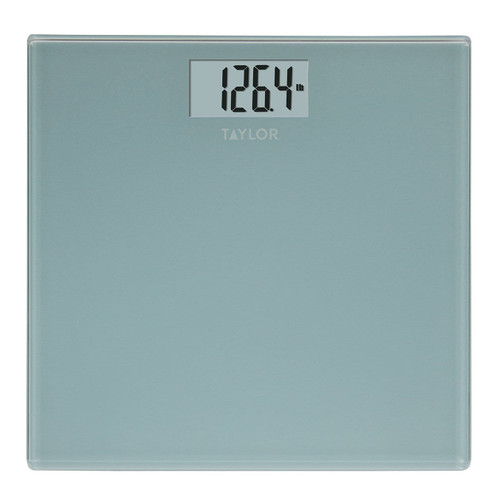 Digital Glass Spa Blue Bathroom Scale
