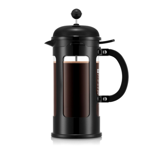 Bodum Chambord French Press 8-Cup, Black Stainless Steel