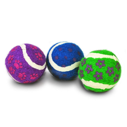 Cat-Friendly Mini Tennis Balls