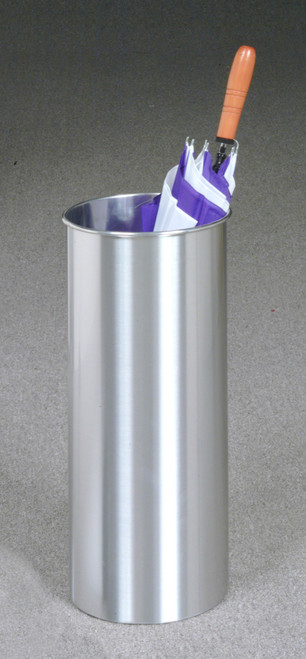 Satin Aluminum Umbrella Stand