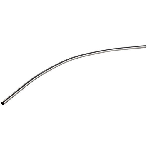 The Crescent® Curved 5' Adjustable Mounted Shower Rod, Brushed