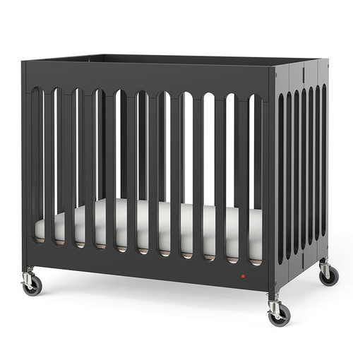 Compact Boutique™ Solid Wood Folding Crib, Multiple Finish Options