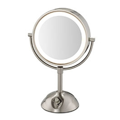 Conair®  Two-Sided Lighted Vanity Mirror, Brushed Nickel
