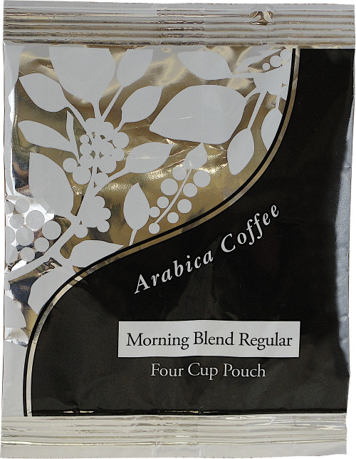 Morning Blend Arabica 4-Cup Filter Pouch Regular .45 Oz.