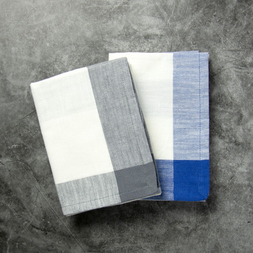 Intramuri Napkin 100% Slub Cotton, Color Window Pannel, Mitered Corners