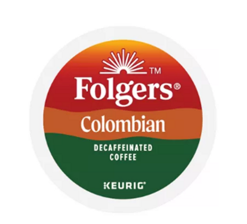 Folgers® 100% Colombian Decaf Coffee K-Cups