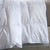 White Down Comforter, White Duck Down, Medium Weight, Sewn-Through, 14" Box