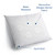 CleanRest Pro Max Antimicrobial Zippered Waterproof Pillow Protector