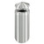 Canopy Top 12 Gal Waste Receptacle Satin Aluminum