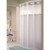 Doubl H Hookless® Fabric Shower Curtains, White