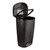 Plastic Step-On Trash Can 13 Gal. with Stainless Steel Pedal