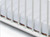 Compact StowAway™ EasyRoll™ Folding Steel Crib, White