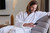 Premium High Low Square Terry Shawl Bathrobe