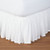 T180 Bed Skirt Shirred, Skirted 3-Sides