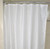 Dobbie Sparkle Polyester Standard Shower Curtain, White