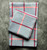 Quadramuri Napkin 100% Cotton, Color Checked, 4 Hems with Mitered Corners