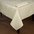 Overall Partridge Eye Tablecloth 100% ELS Cotton, 4 10mm Hems, Backtacked