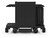 Suncast Premium Housekeeping Cart, Partially Assembled - Black