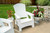 Suncast Adirondack Chair with Storage, White