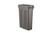 Suncast 23 Gallon Resin Slim Trash Can With Handles, Gray