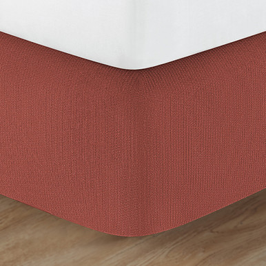 knit2fit™ Helix Box Spring Cover, Paprika