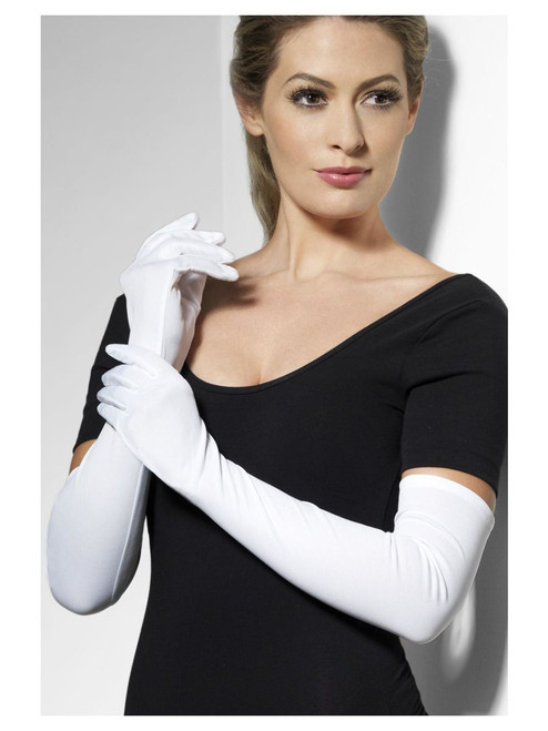ACCESSORIES/GLOVES & SCARVES/LONG WHITE GLOVES LADIES