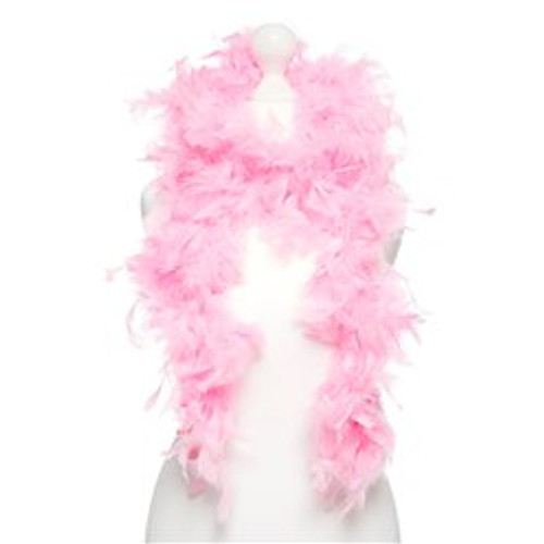 ACCESSORIES/FEATHER BOAS & LEIS /PINK FEATHER BOA 
