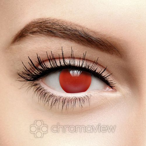 ACCESSORIES/HALLOWEEN/PROPS/BLIND RED CONTACT LENSES(daily)