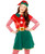 WOMAN/CHRISTMAS/LADY ELF DRESS AND  HAT 