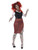 WOMAN/HALLOWEEN/ Curves Zombie School Girl Costume, Black