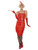 WOMAN/DECADES/1920'S/FLAPPER COSTUME RED