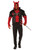 MENS/HALLOWEEN/DEVIL PADDED SHIRT WITH HOOD AND VEST