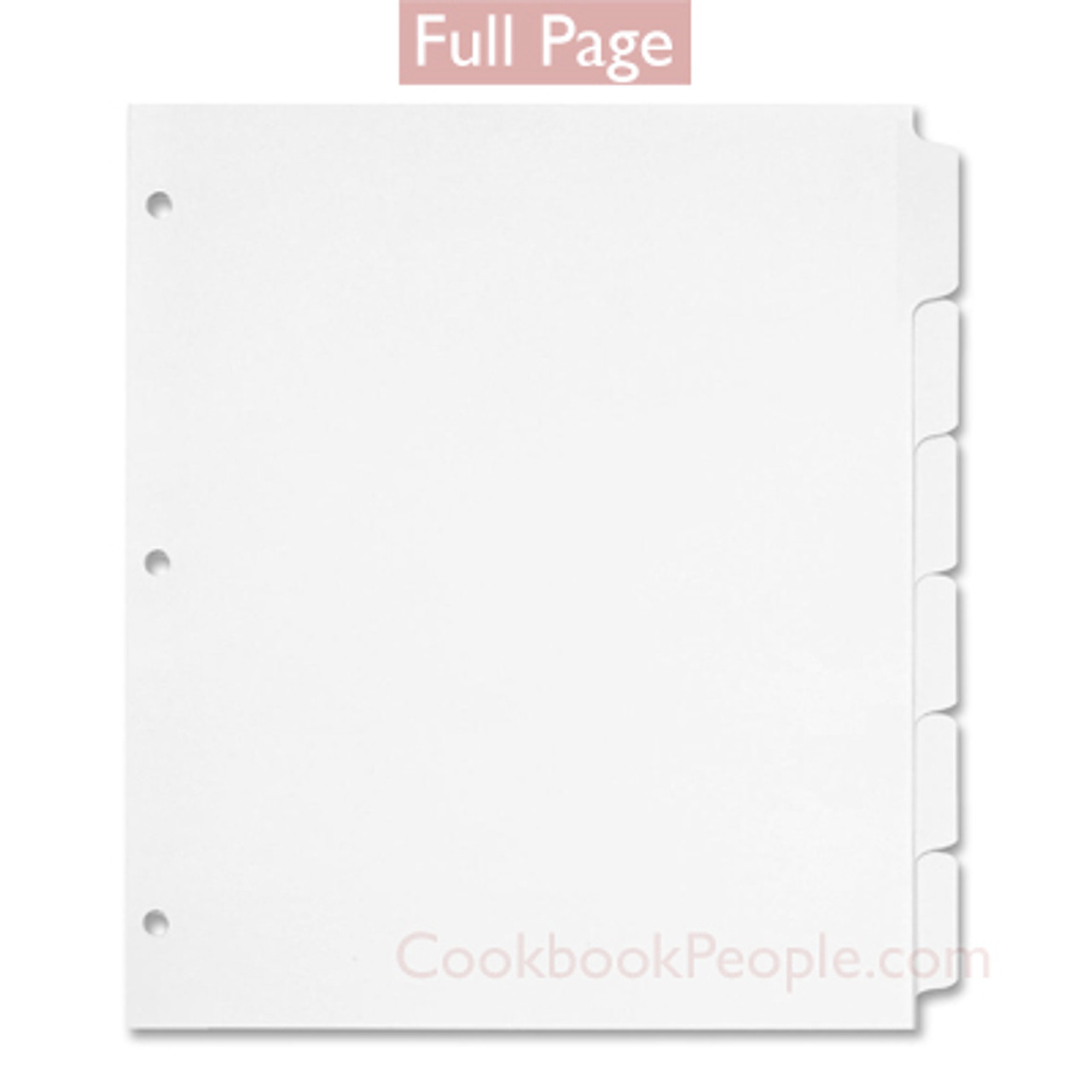 Tab Binder Dividers Durable Plastic Dividers 3 Ring Binders - Temu