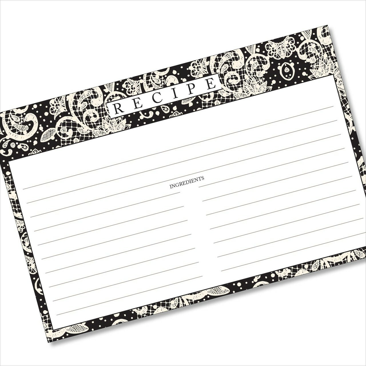 recipe card sleeves 4x6 Binder Protective 8.5
