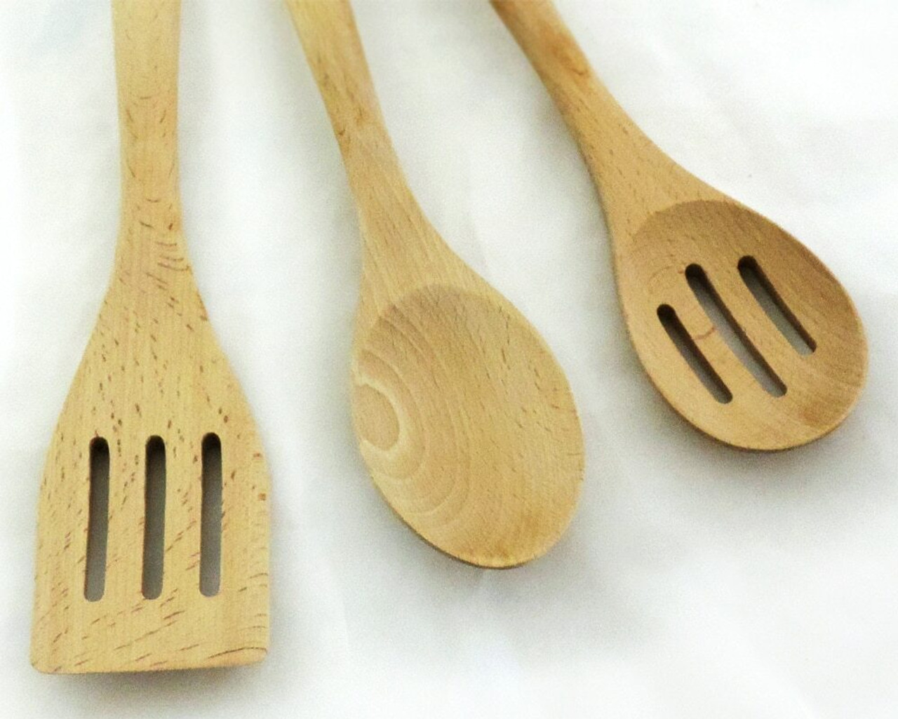 Spatula/Spoon Set - Beech Wood