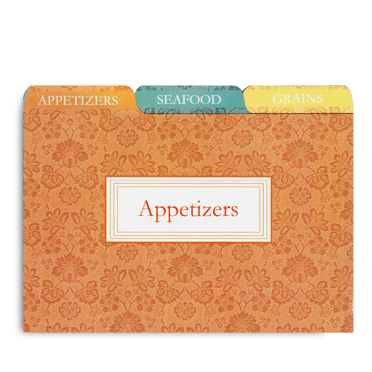 Recipe Box Dividers, Recipe Card Tabs for Recipe Box, 4 X 6 Kraft Cardstock  Divider Stickers Hostess Gift 