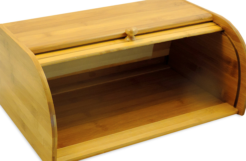 Rolltop Breadbox Bamboo