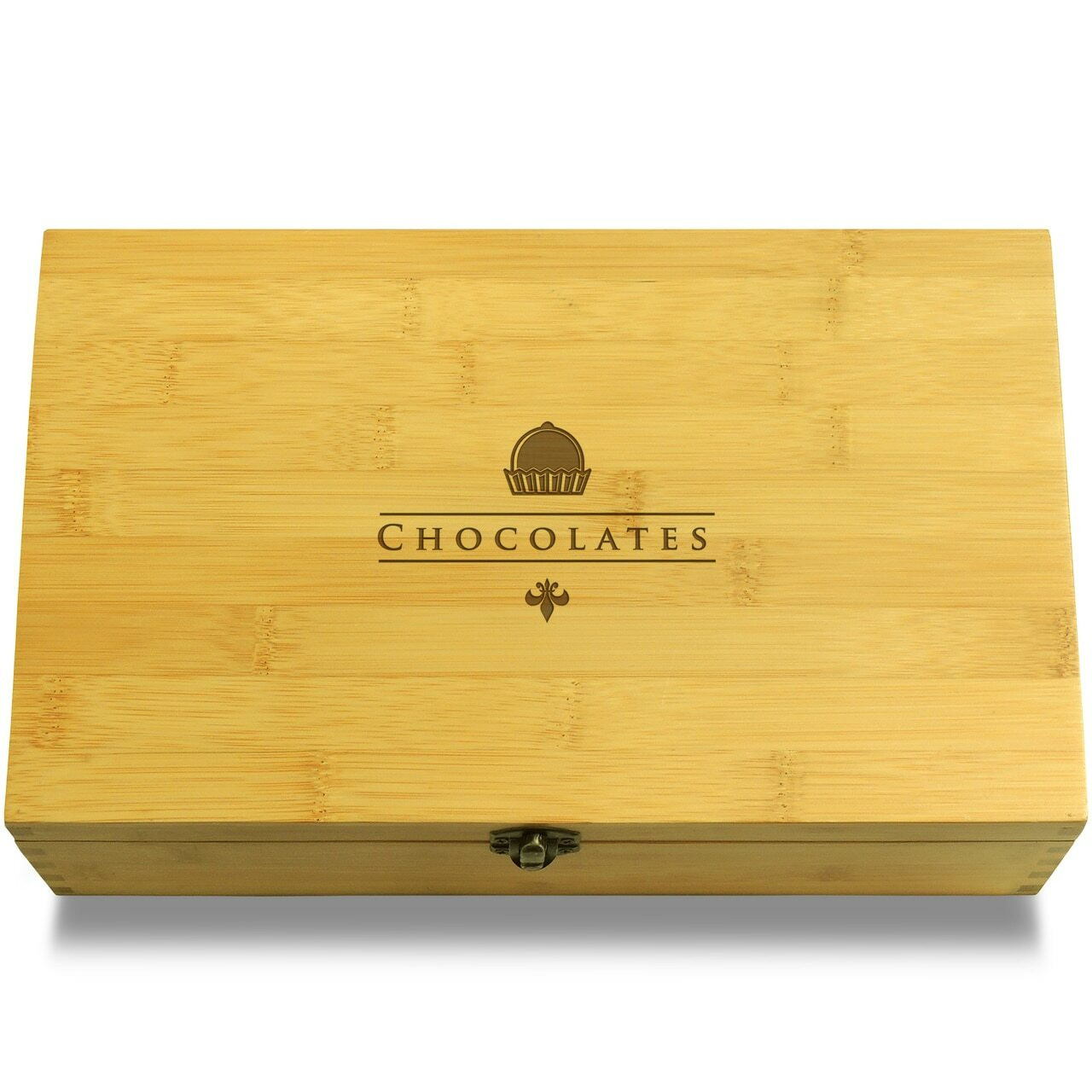 Chocolate Box Chocolate Multikeep Box Adjustable Bamboo Wood