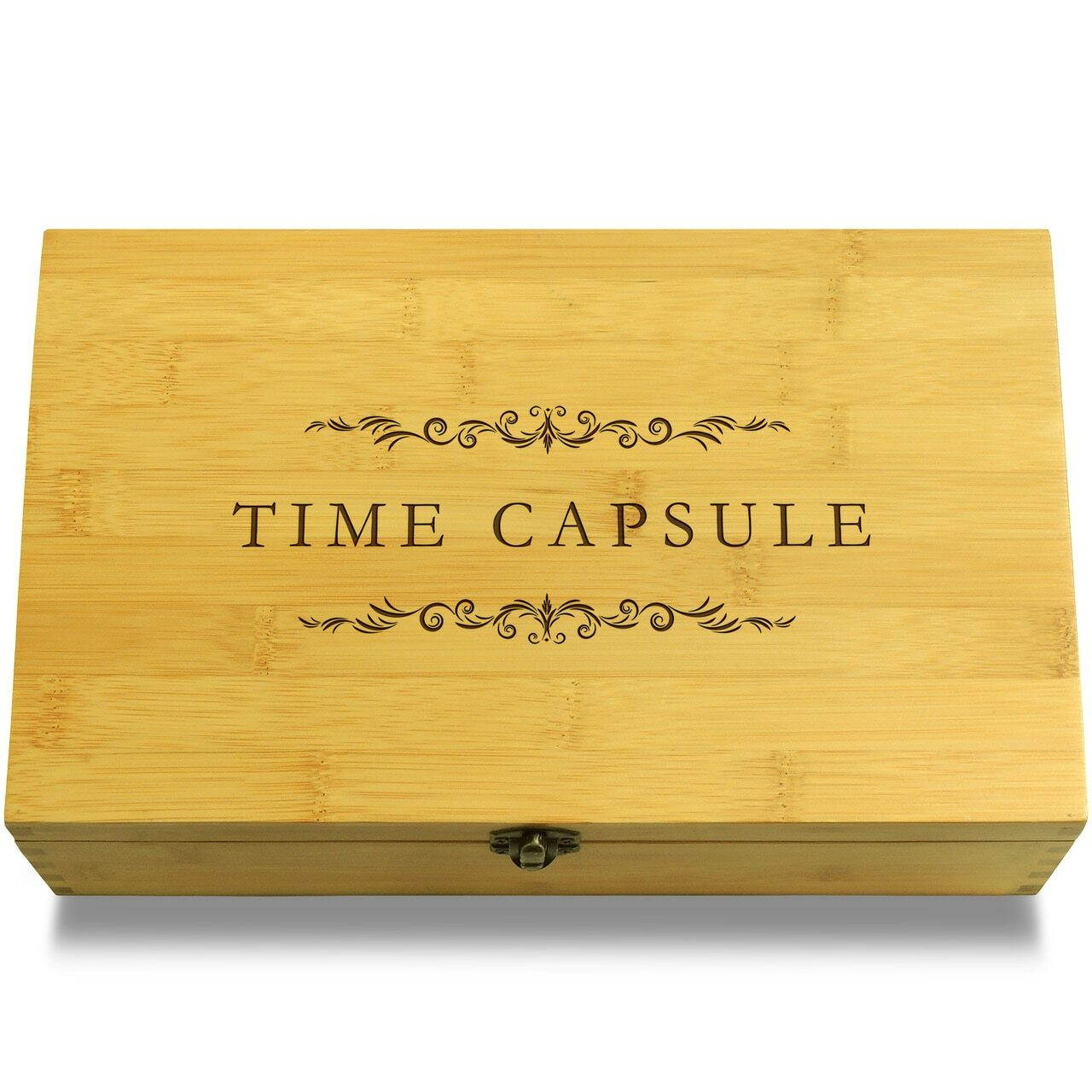 Time Capsule Multikeep Box Bamboo Organizer