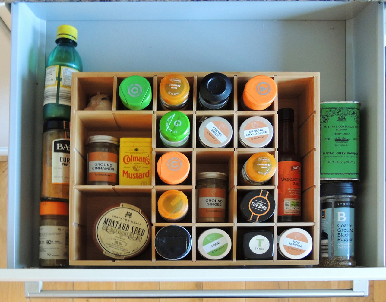 Yorktowne Cabinetry  Multi-Level Spice Rack Kit
